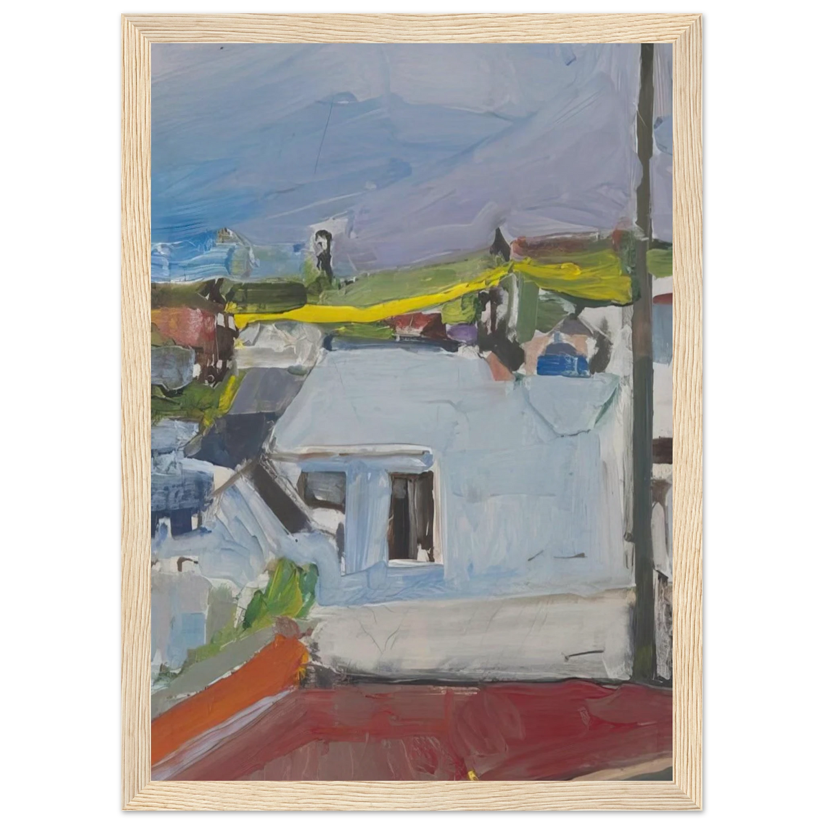 Chabot Valley Framed Poster | Richard Diebenkorn Framed Prints Wall Art | Richard Diebenkorn Shop