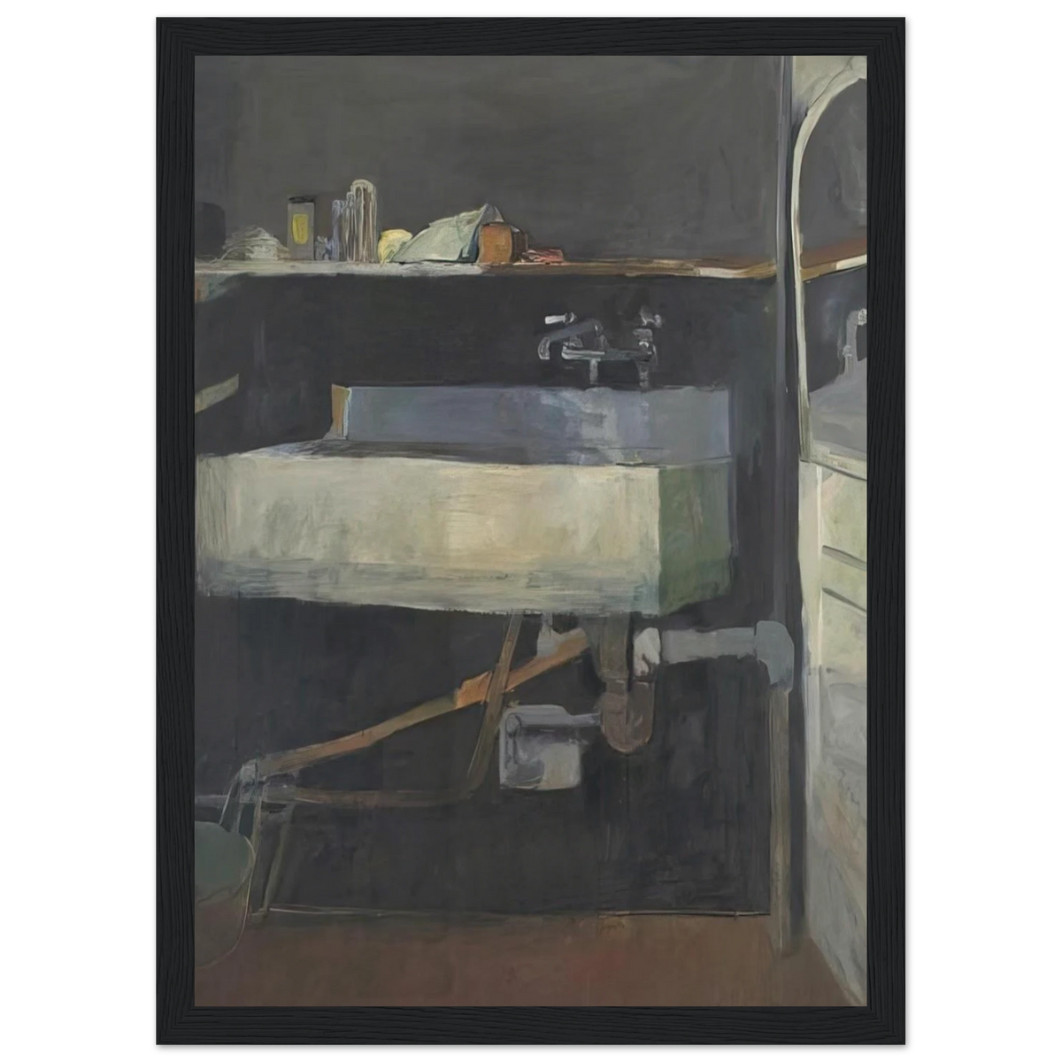 Corner of Studio – Sink Framed Poster | Richard Diebenkorn Framed Prints Wall Art | Richard Diebenkorn Shop