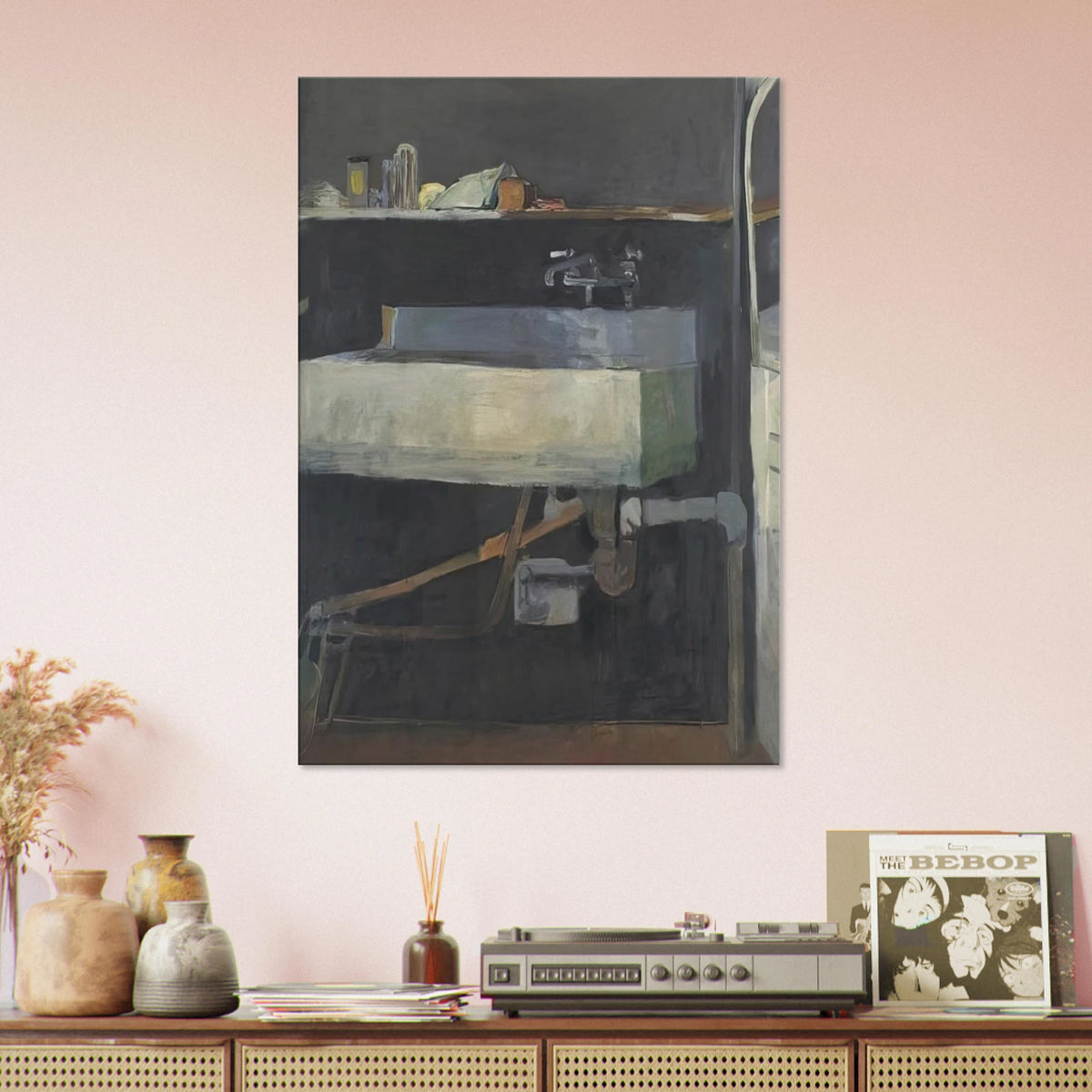 Corner of Studio – Sink Canvas | Richard Diebenkorn Canvas | Richard Diebenkorn Shop