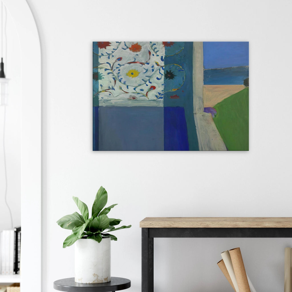 Recollections of a Visit to Leningrad Canvas | Richard Diebenkorn Canvas | Richard Diebenkorn Shop