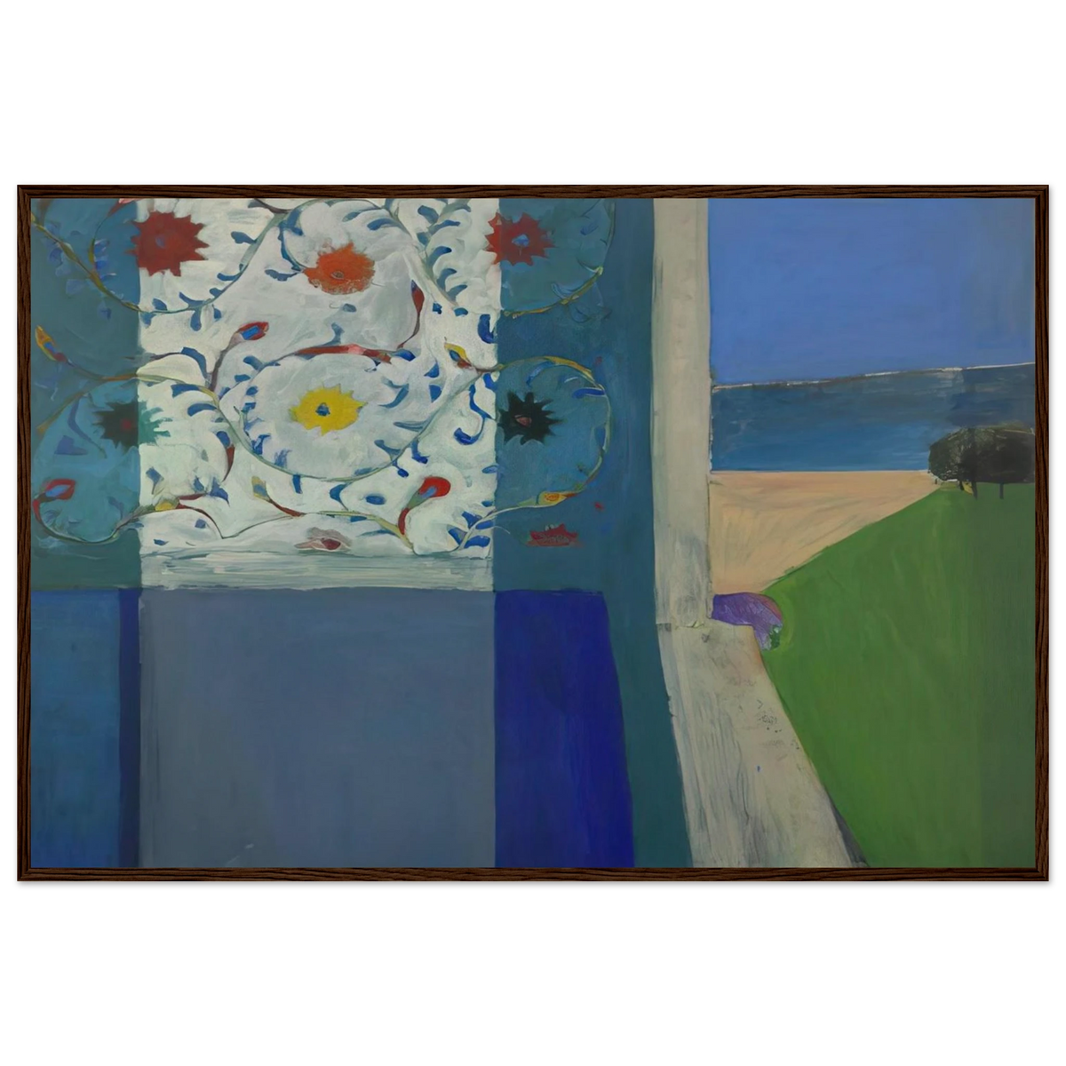 Recollections of a Visit to Leningrad Framed Poster | Richard Diebenkorn Framed Prints Wall Art | Richard Diebenkorn Shop