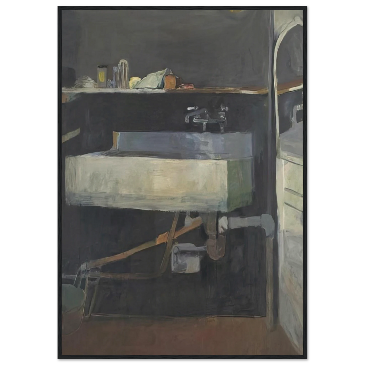 Corner of Studio – Sink Framed Poster | Richard Diebenkorn Framed Prints Wall Art | Richard Diebenkorn Shop
