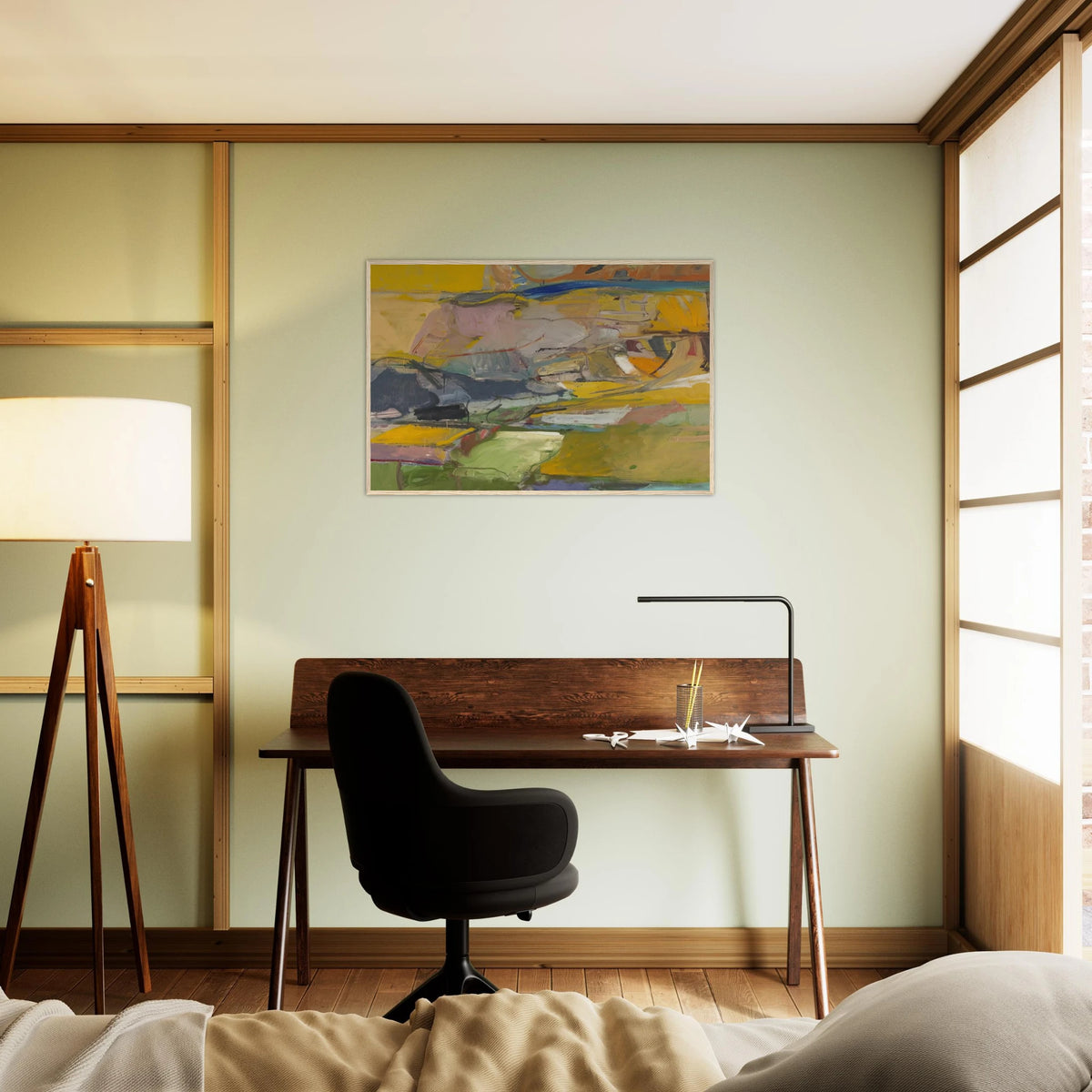 Berkeley #57 Framed Poster | Richard Diebenkorn Framed Prints Wall Art | Richard Diebenkorn Shop