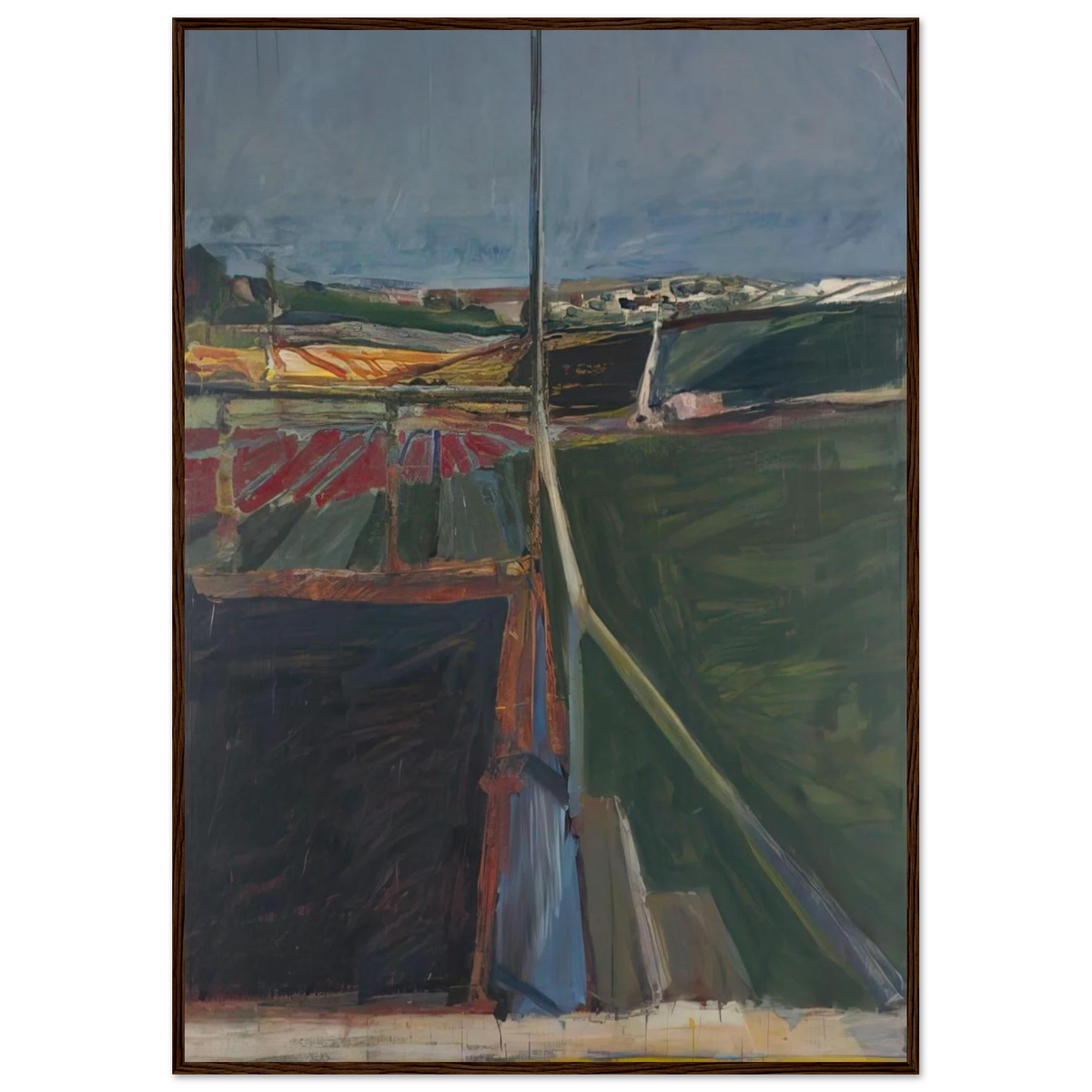 View from the Porch Framed Poster | Richard Diebenkorn Framed Prints Wall Art | Richard Diebenkorn Shop