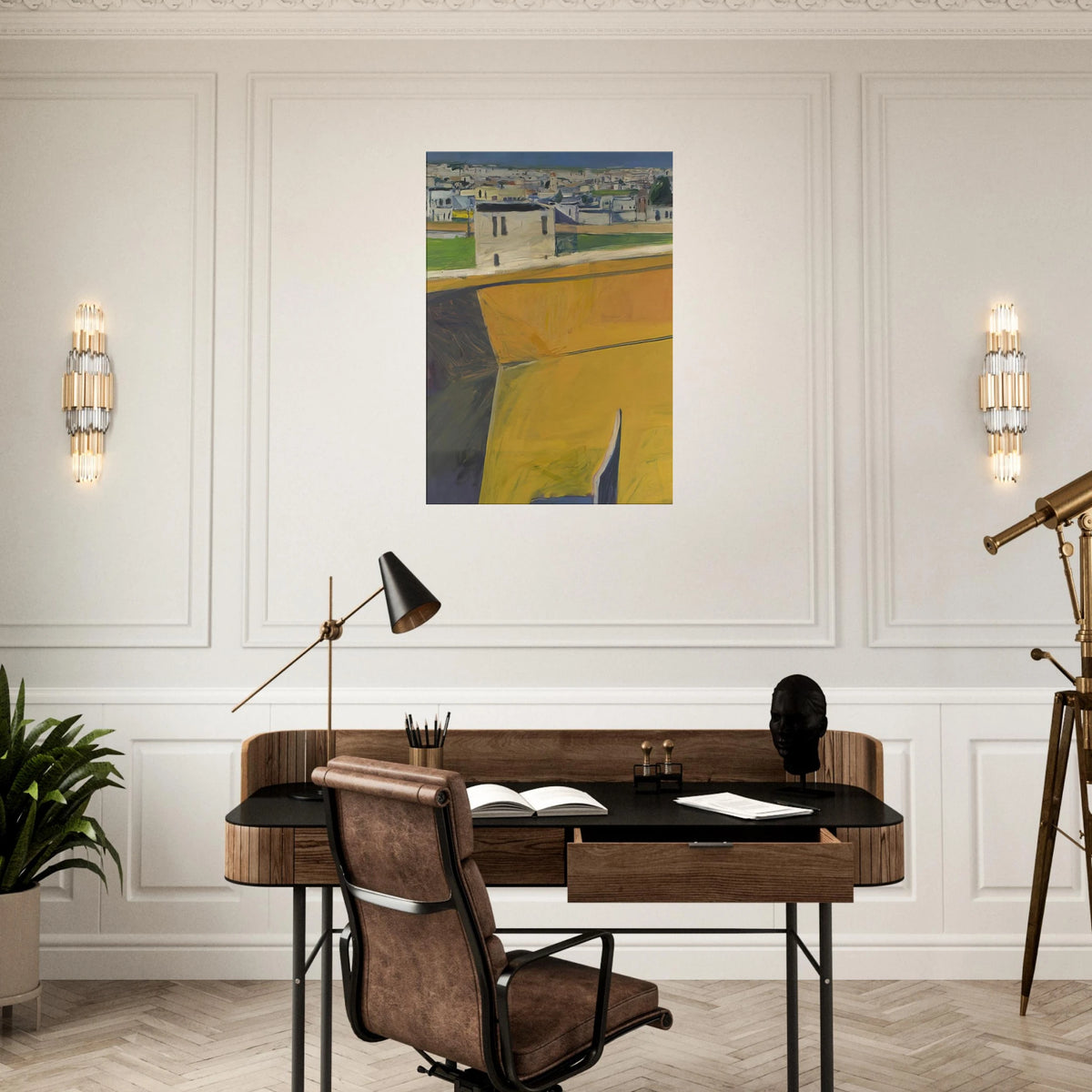 Yellow Porch Canvas | Richard Diebenkorn Canvas | Richard Diebenkorn Shop