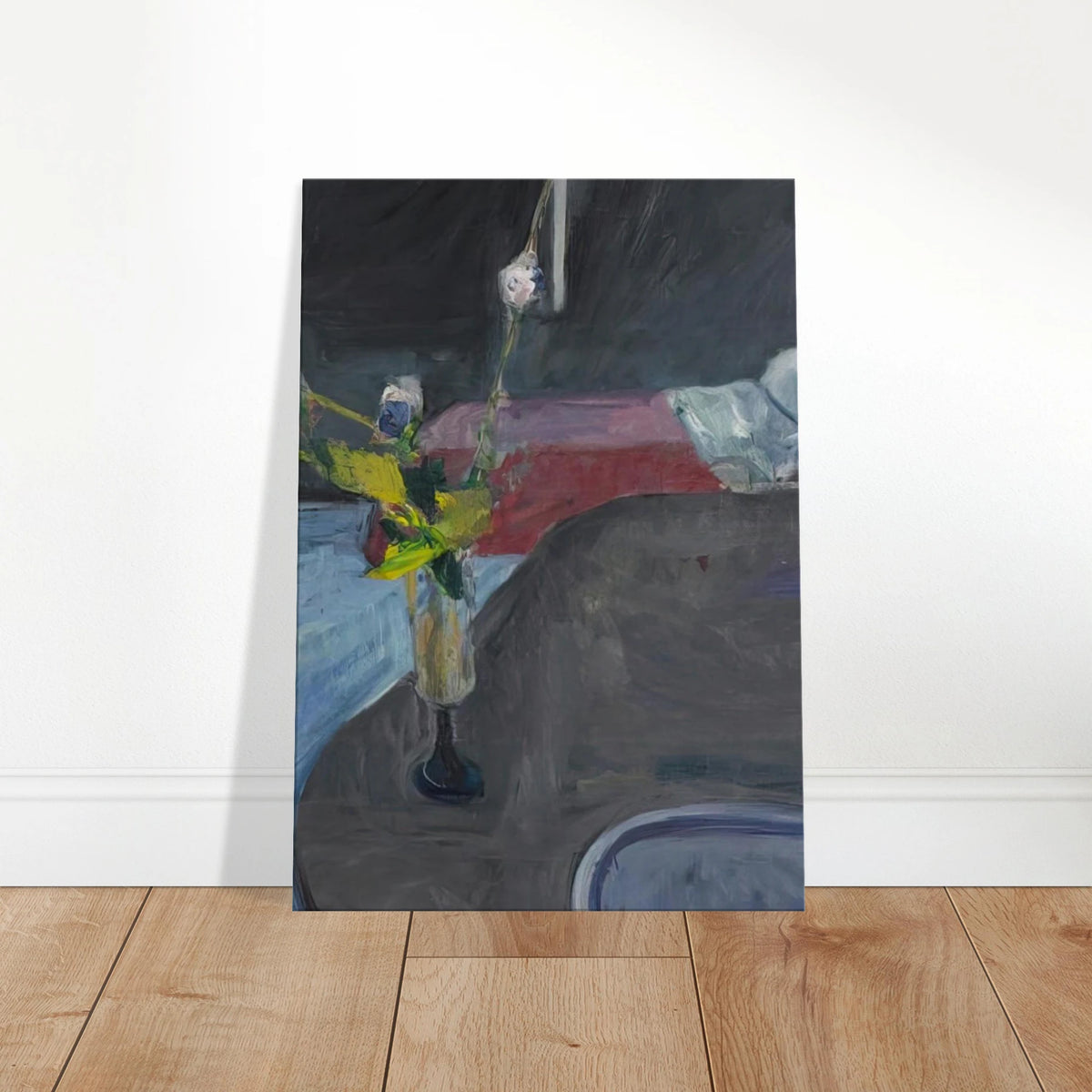 Interior with Flowers Canvas | Richard Diebenkorn Canvas | Richard Diebenkorn Shop