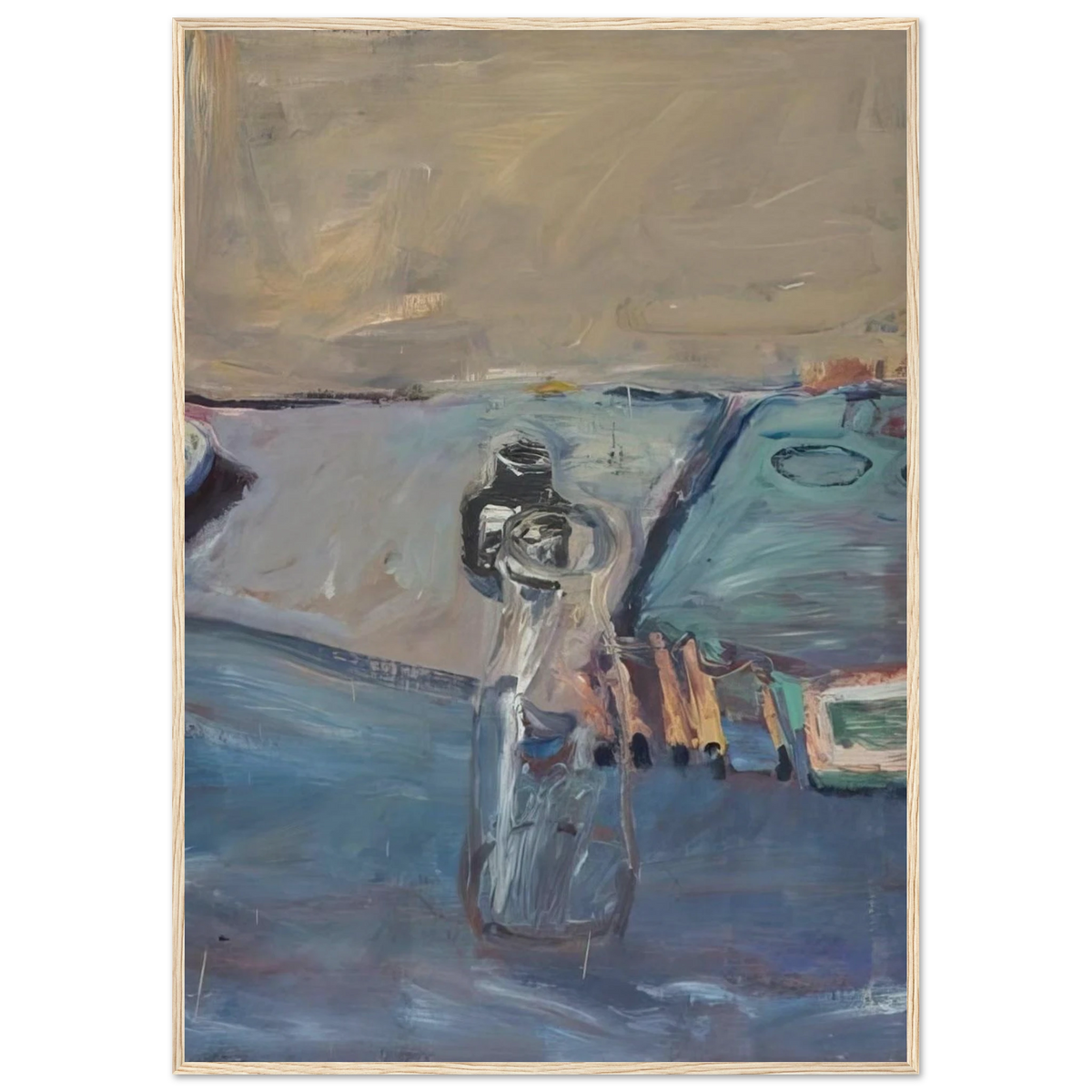 Bottles Framed Poster | Richard Diebenkorn Framed Prints Wall Art | Richard Diebenkorn Shop