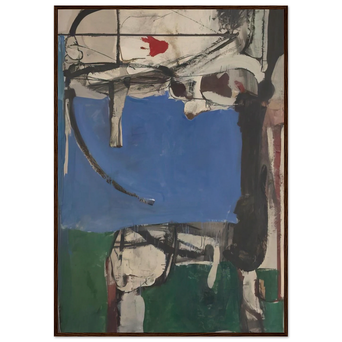 Urbana #2 The Archer Framed Poster | Richard Diebenkorn Framed Prints Wall Art | Richard Diebenkorn Shop