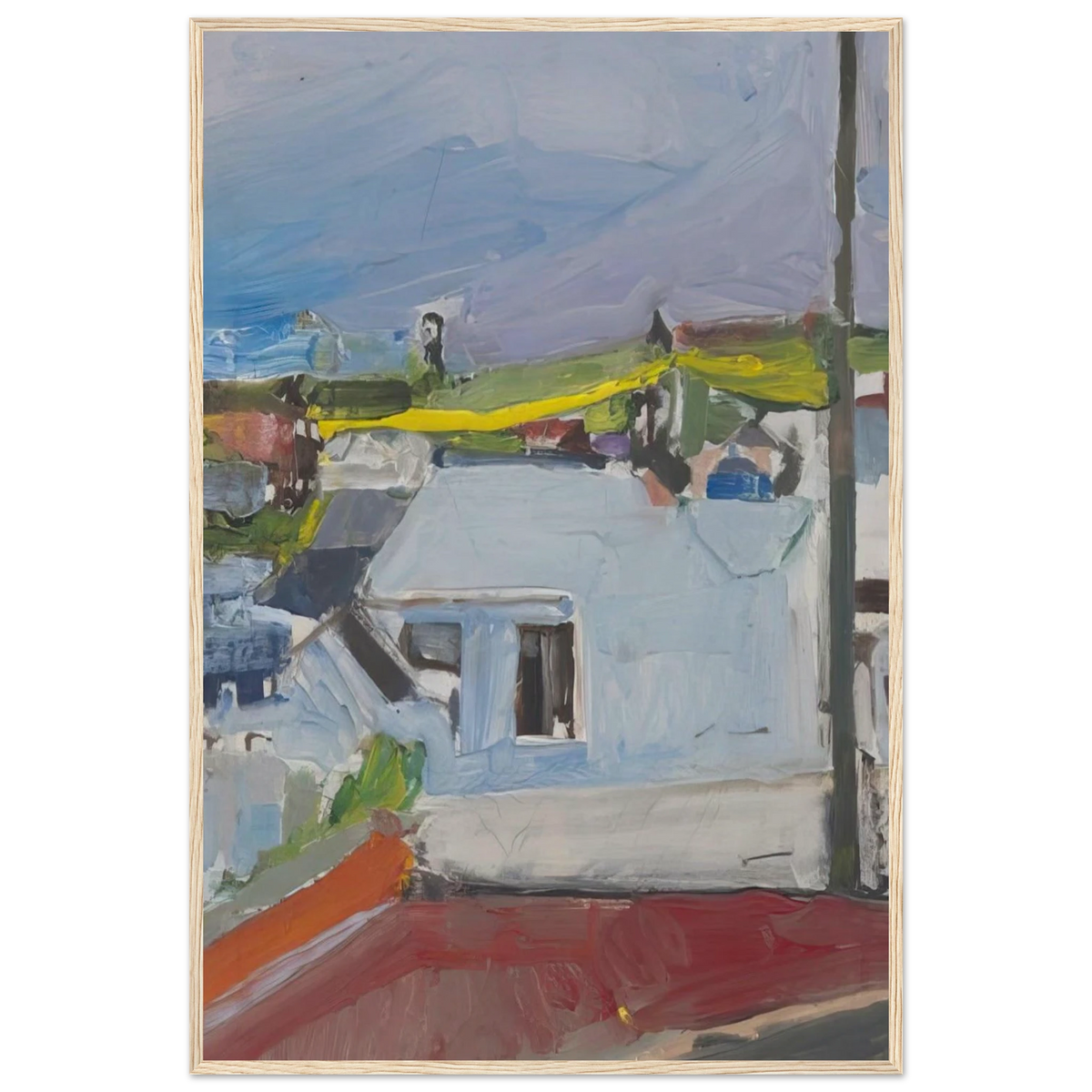 Chabot Valley Framed Poster | Richard Diebenkorn Framed Prints Wall Art | Richard Diebenkorn Shop