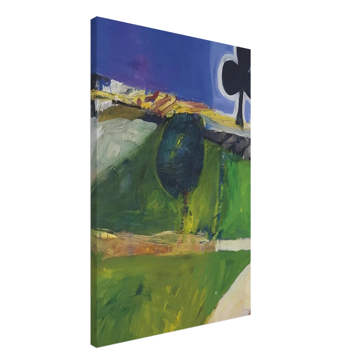Landscape with Figure Canvas | Richard Diebenkorn Canvas | Richard Diebenkorn Shop