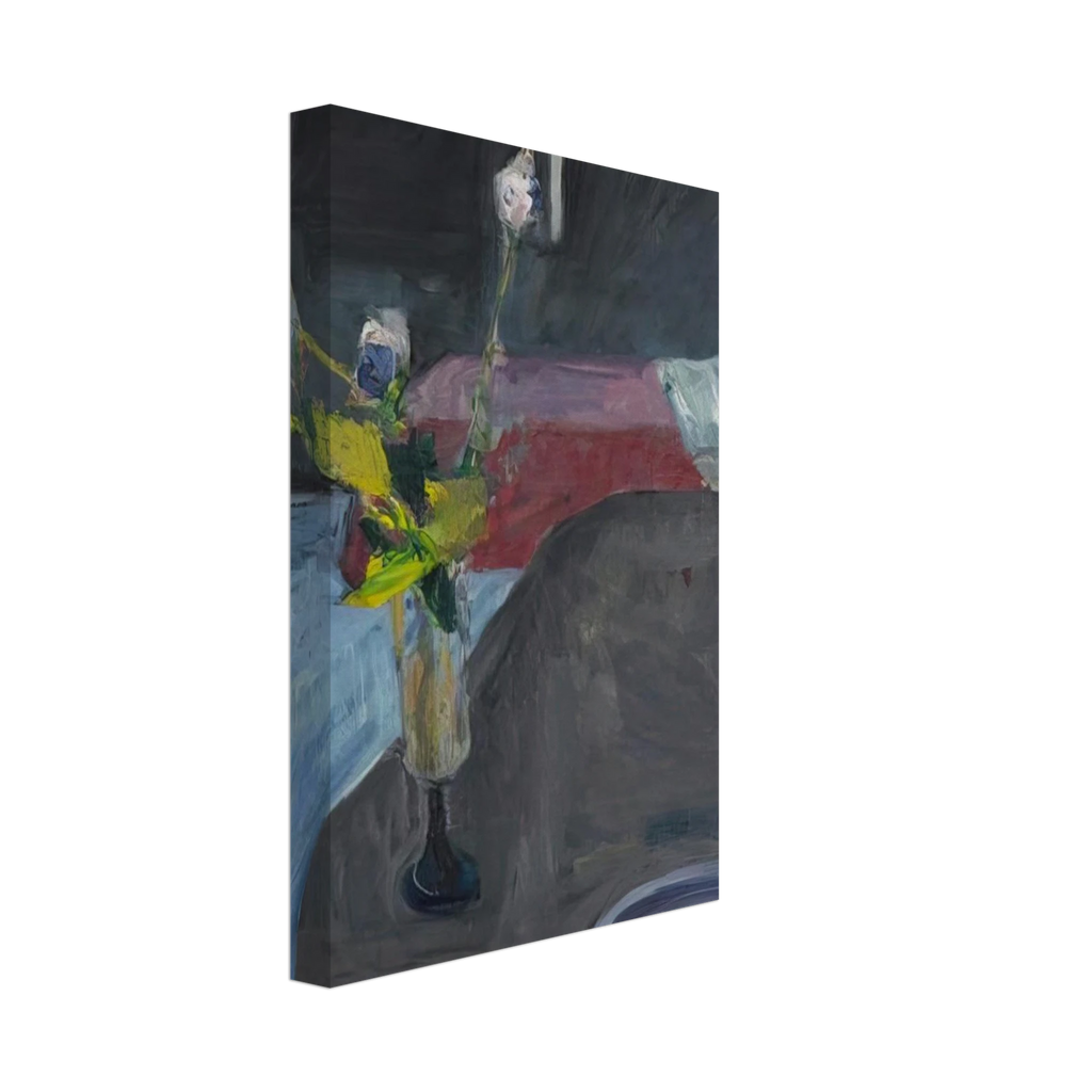 Interior with Flowers Canvas | Richard Diebenkorn Canvas | Richard Diebenkorn Shop