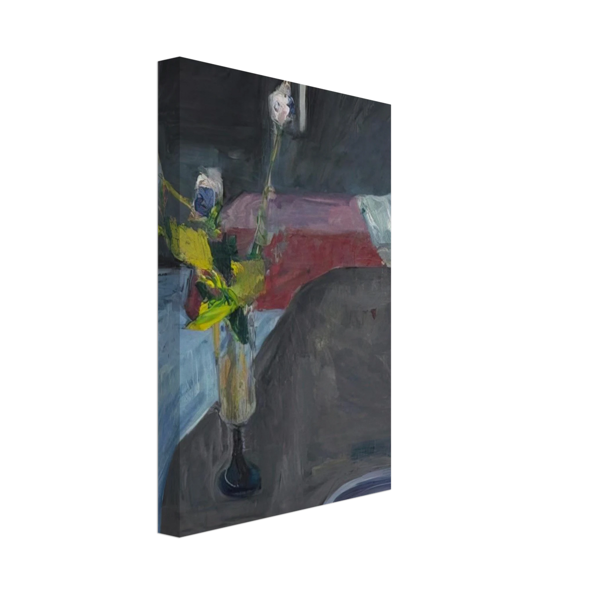 Interior with Flowers Canvas | Richard Diebenkorn Canvas | Richard Diebenkorn Shop