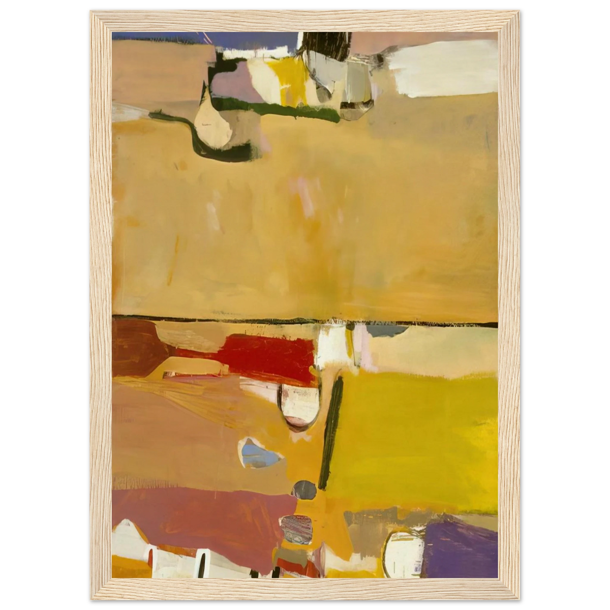 A Day at the Races Framed Poster | Richard Diebenkorn Framed Prints Wall Art | Richard Diebenkorn Shop