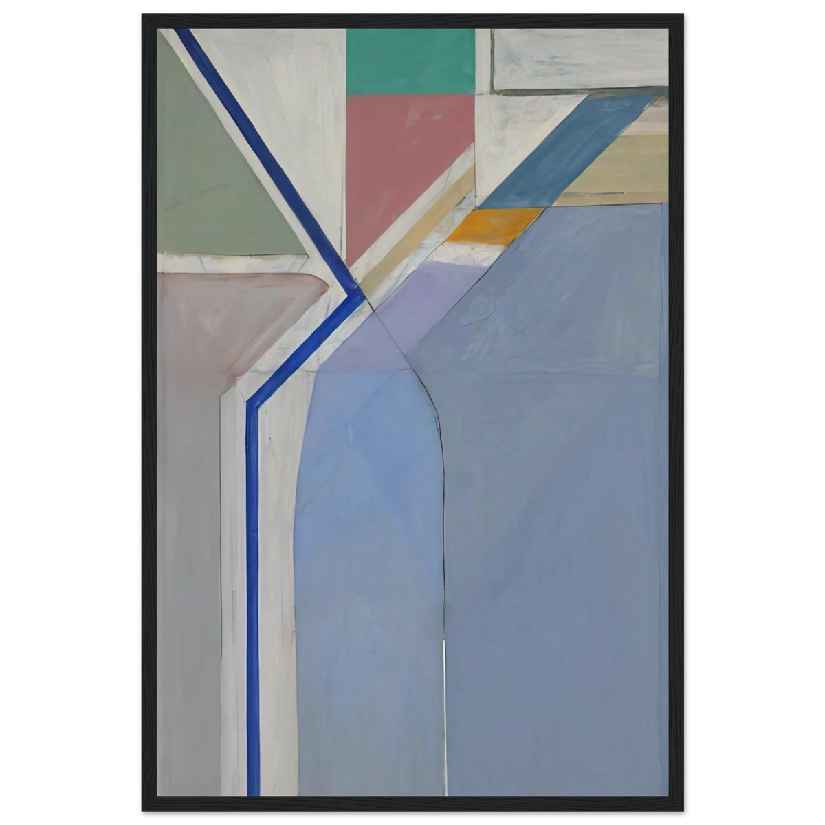 Ocean Park #24 Framed Poster | Richard Diebenkorn Framed Prints Wall Art | Richard Diebenkorn Shop