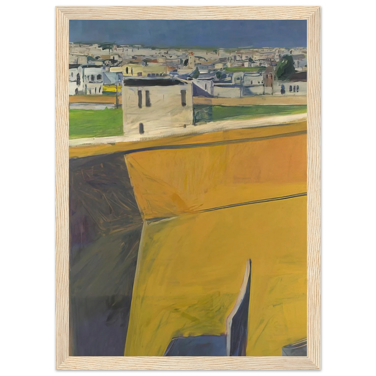 Yellow Porch Framed Poster | Richard Diebenkorn Framed Prints Wall Art | Richard Diebenkorn Shop