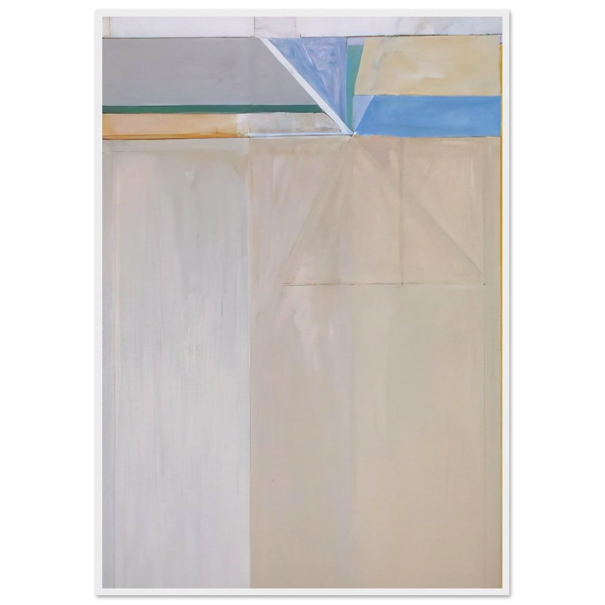 Ocean Park #46 Framed Poster | Richard Diebenkorn Framed Prints Wall Art | Richard Diebenkorn Shop