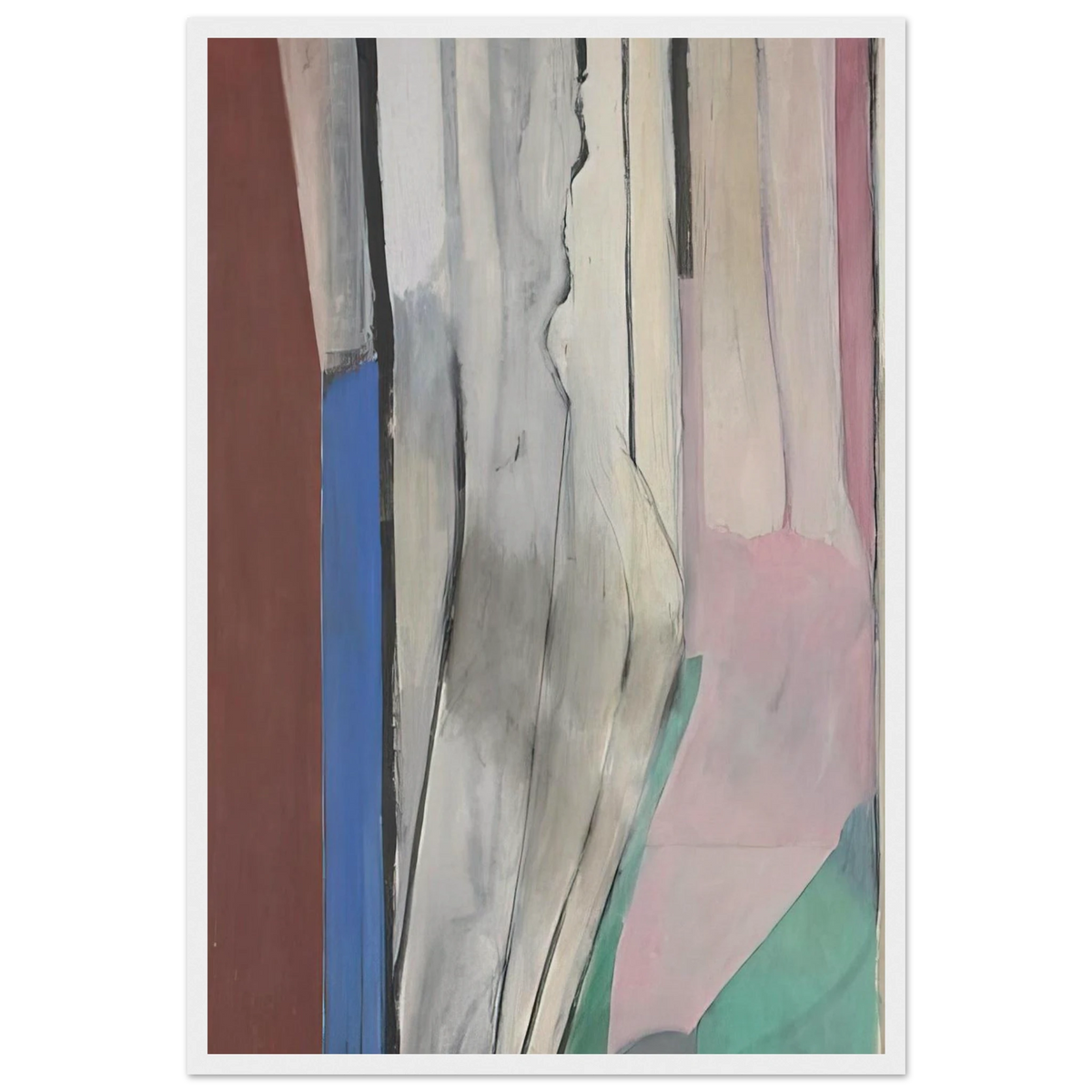 Ocean Park #6 Framed Poster | Richard Diebenkorn Framed Prints Wall Art | Richard Diebenkorn Shop