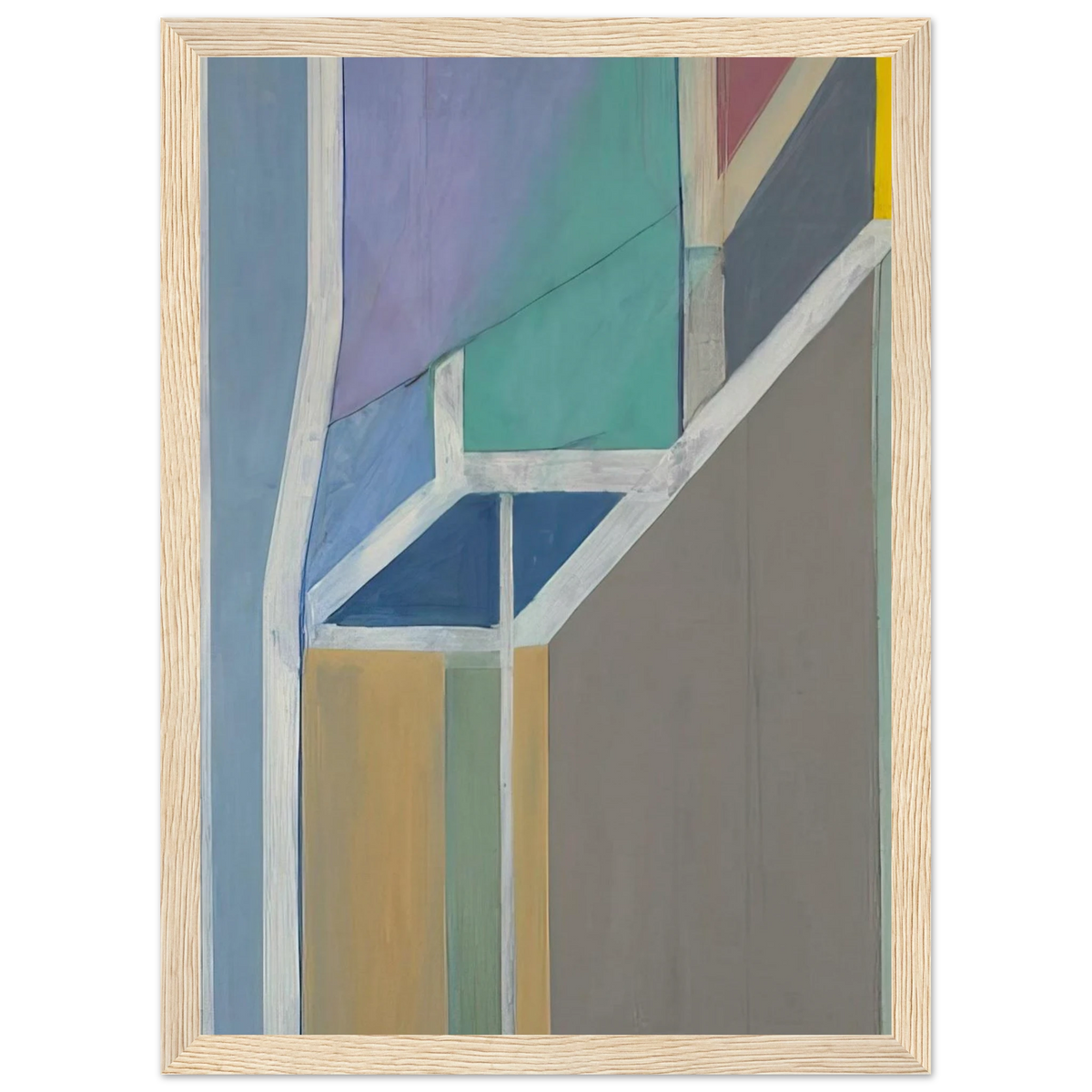 Ocean Park #19 Framed Poster | Richard Diebenkorn Framed Prints Wall Art | Richard Diebenkorn Shop