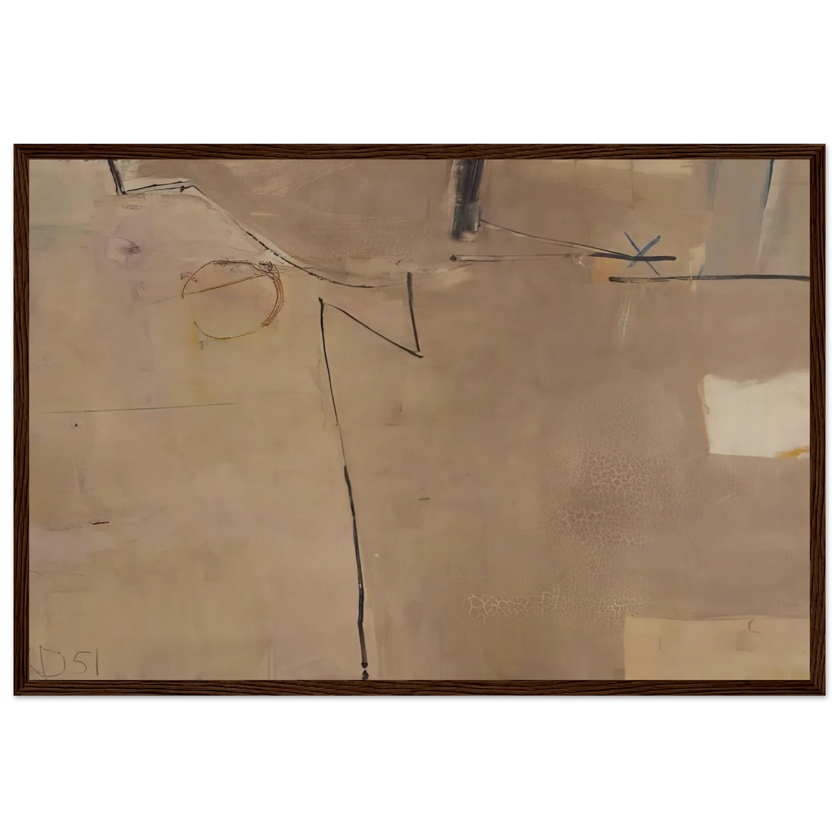 #22 Albuquerque Framed Poster | Richard Diebenkorn Framed Prints Wall Art | Richard Diebenkorn Shop