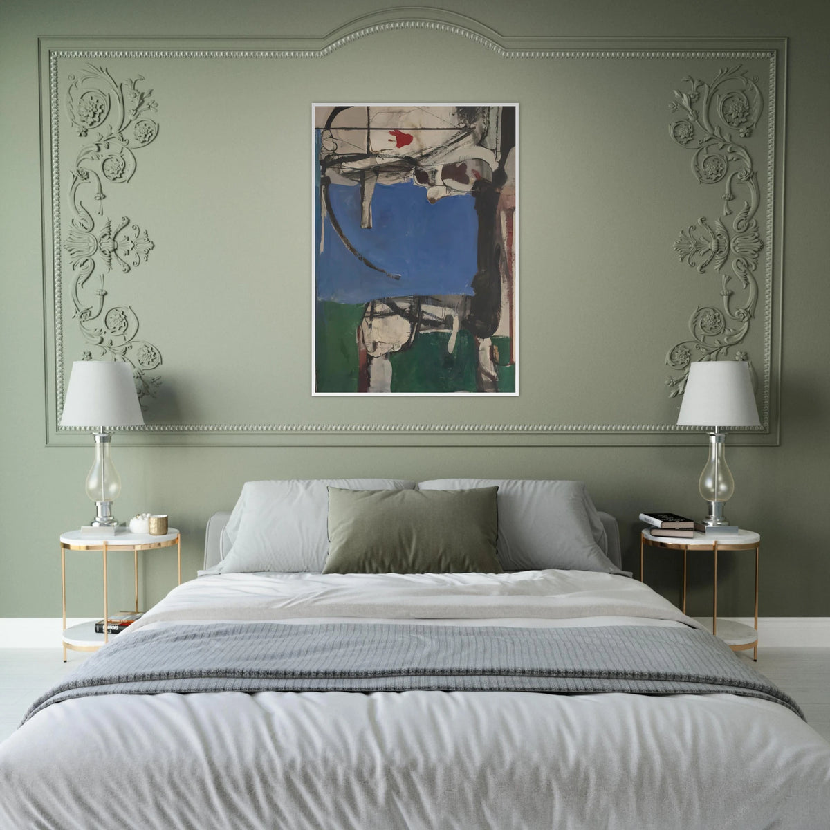 Urbana #2 The Archer Framed Poster | Richard Diebenkorn Framed Prints Wall Art | Richard Diebenkorn Shop