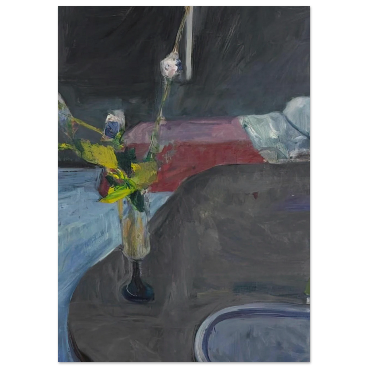 Interior with Flowers Poster | Richard Diebenkorn Poster | Richard Diebenkorn Shop