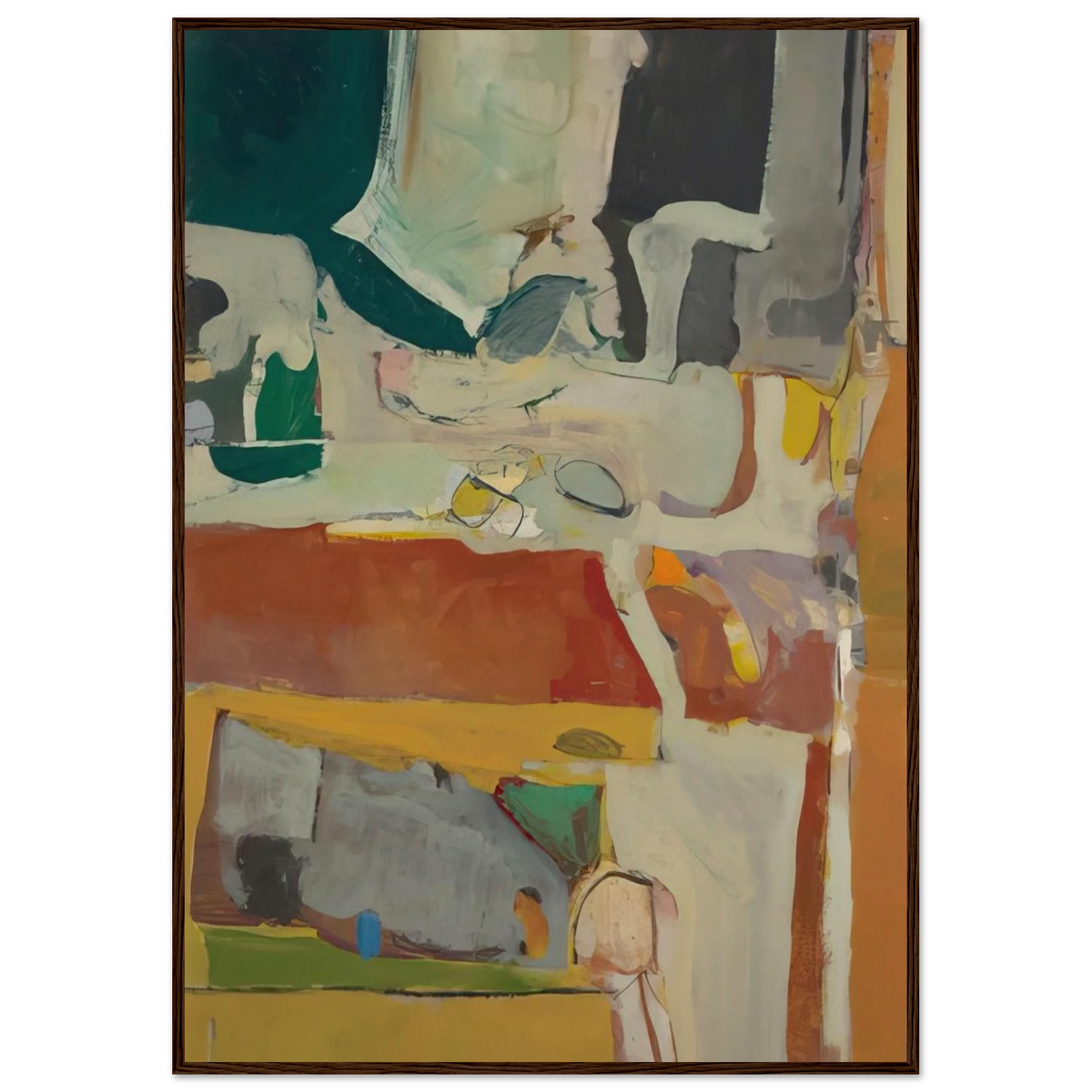 Urbana #4 Framed Poster | Richard Diebenkorn Framed Prints Wall Art | Richard Diebenkorn Shop