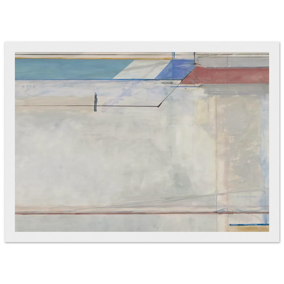 Ocean Park #63 Framed Poster | Richard Diebenkorn Framed Prints Wall Art | Richard Diebenkorn Shop