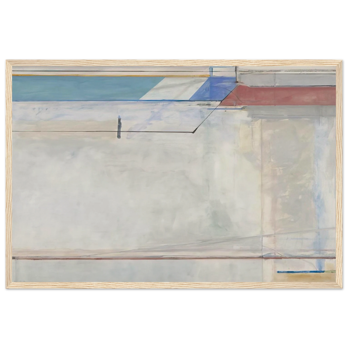 Ocean Park #63 Framed Poster | Richard Diebenkorn Framed Prints Wall Art | Richard Diebenkorn Shop