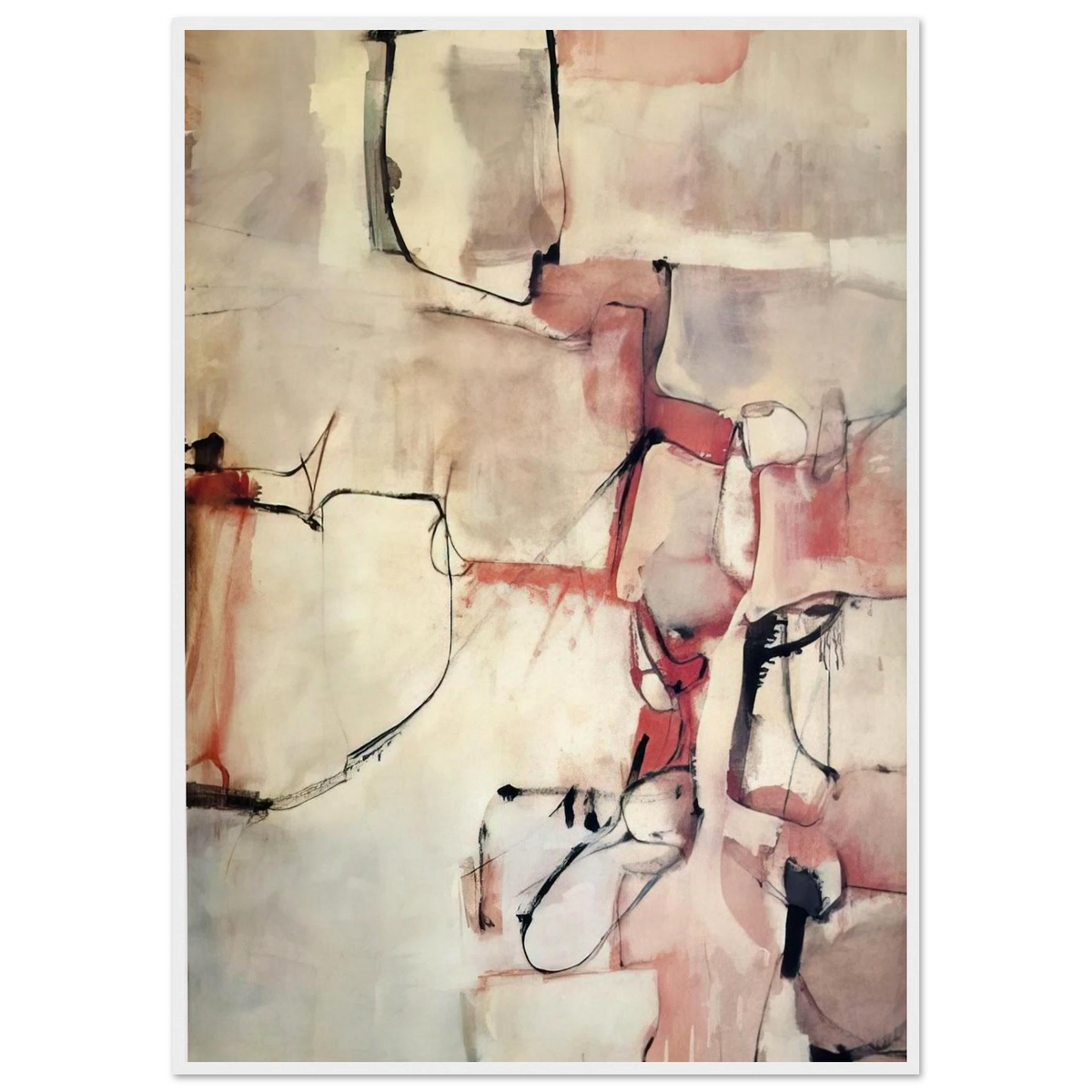 Albuquerque #3 Framed Poster | Richard Diebenkorn Framed Prints Wall Art | Richard Diebenkorn Shop