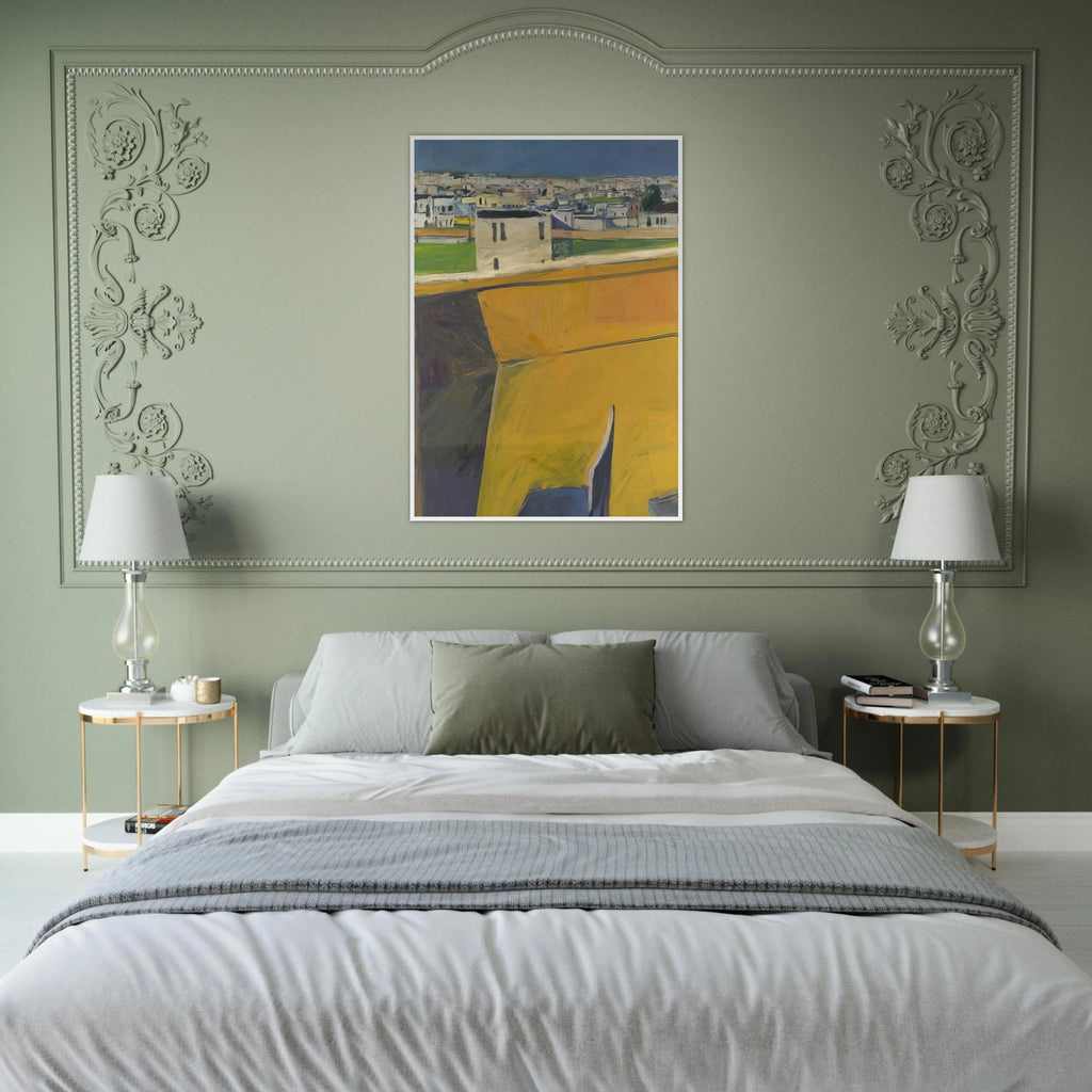Yellow Porch Framed Poster | Richard Diebenkorn Framed Prints Wall Art | Richard Diebenkorn Shop