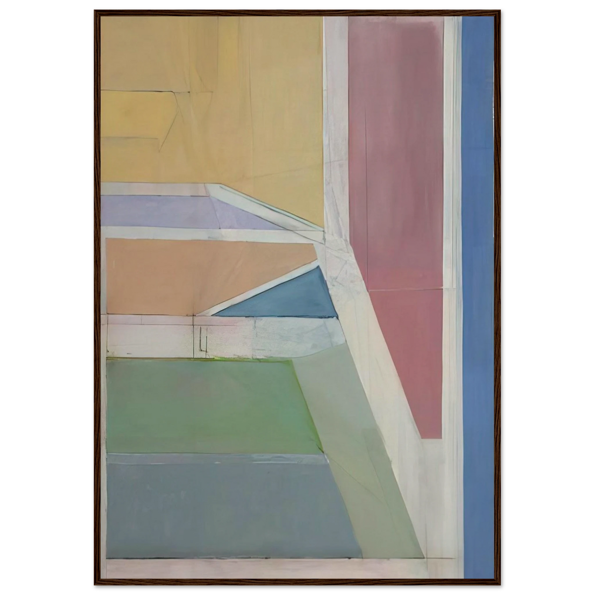 Ocean Park #27 Framed Poster | Richard Diebenkorn Framed Prints Wall Art | Richard Diebenkorn Shop