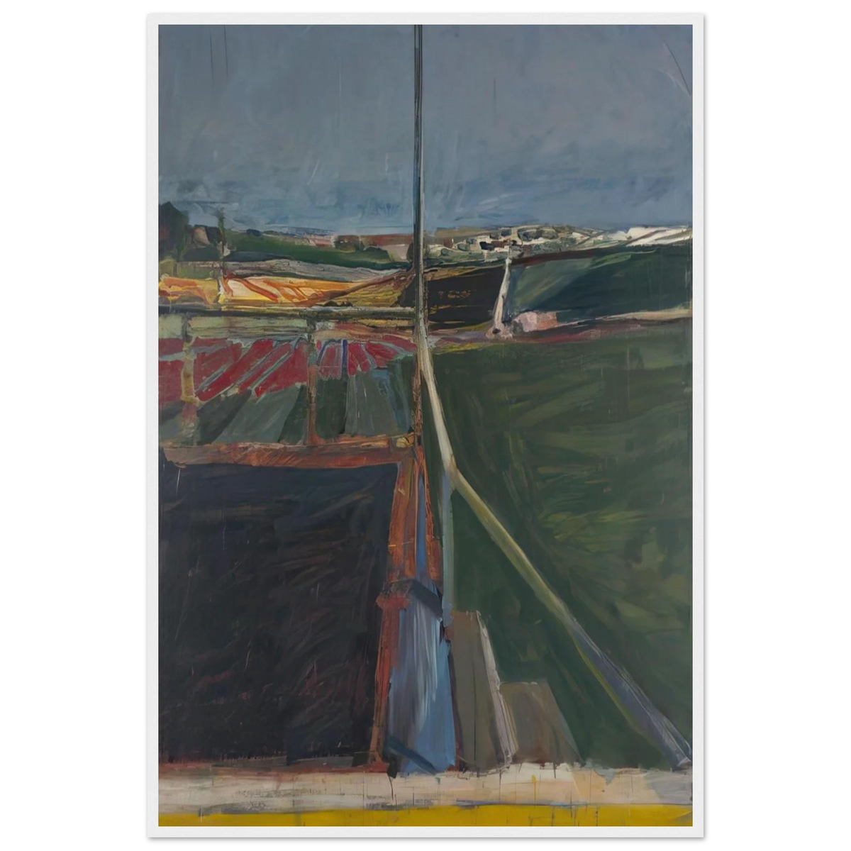 View from the Porch Framed Poster | Richard Diebenkorn Framed Prints Wall Art | Richard Diebenkorn Shop