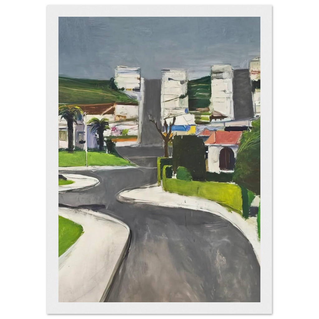 Ingleside Framed Poster | Richard Diebenkorn Framed Prints Wall Art | Richard Diebenkorn Shop