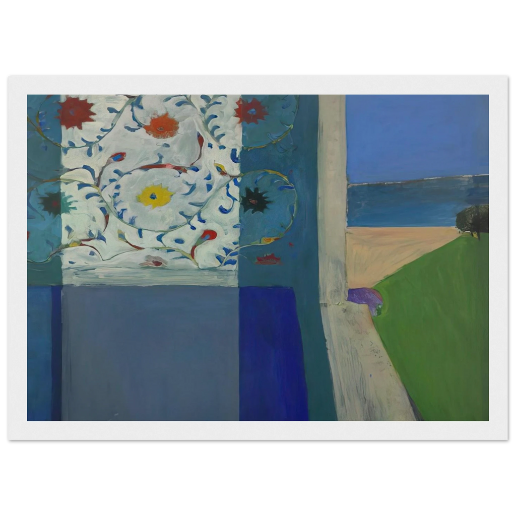 Recollections of a Visit to Leningrad Framed Poster | Richard Diebenkorn Framed Prints Wall Art | Richard Diebenkorn Shop