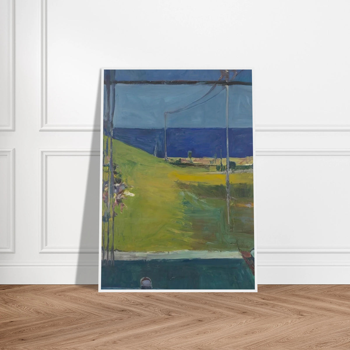 Ocean from a Window Framed Poster | Richard Diebenkorn Framed Prints Wall Art | Richard Diebenkorn Shop