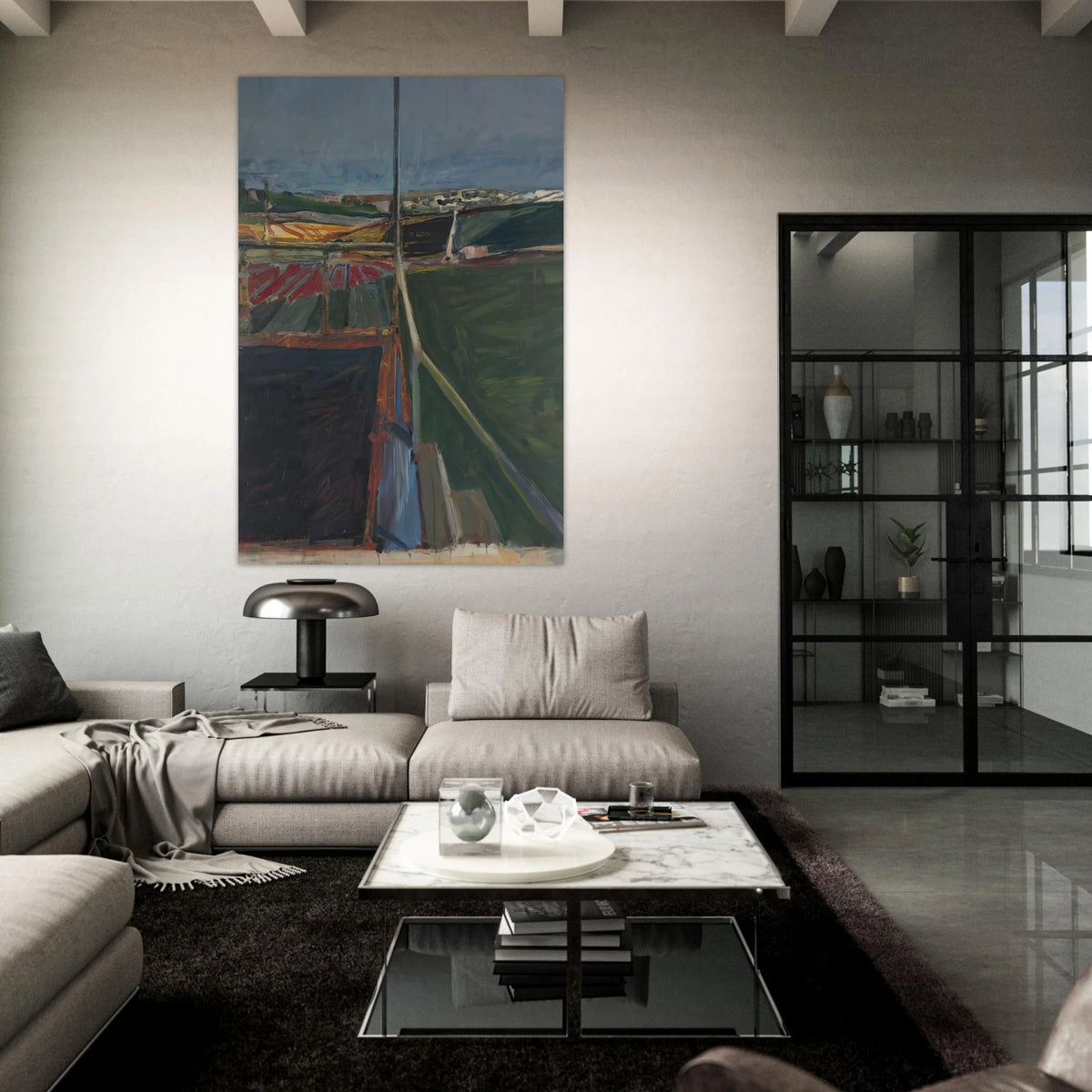 View from the Porch Poster | Richard Diebenkorn Poster | Richard Diebenkorn Shop