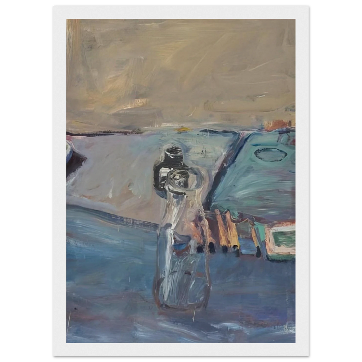 Bottles Framed Poster | Richard Diebenkorn Framed Prints Wall Art | Richard Diebenkorn Shop