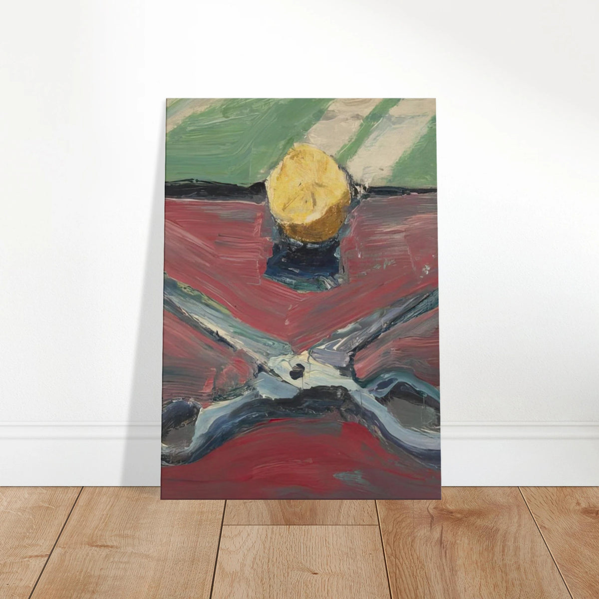 Scissors and Lemon, II Canvas | Richard Diebenkorn Canvas | Richard Diebenkorn Shop