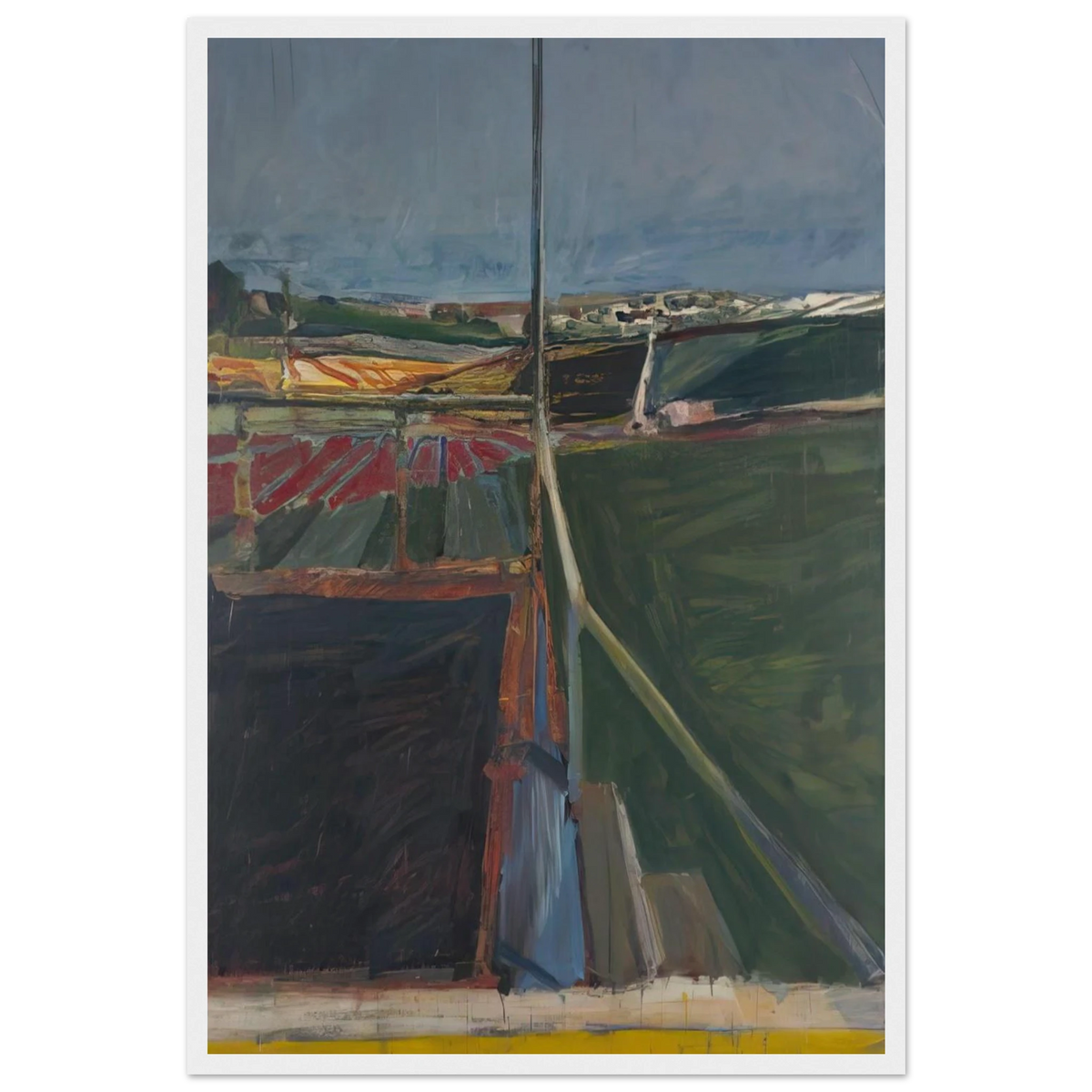 View from the Porch Framed Poster | Richard Diebenkorn Framed Prints Wall Art | Richard Diebenkorn Shop