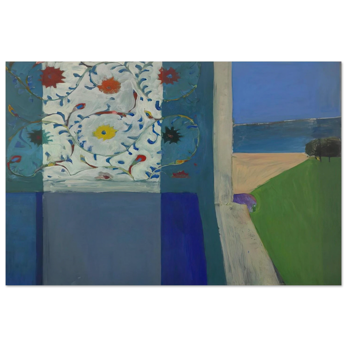 Recollections of a Visit to Leningrad Poster | Richard Diebenkorn Poster | Richard Diebenkorn Shop
