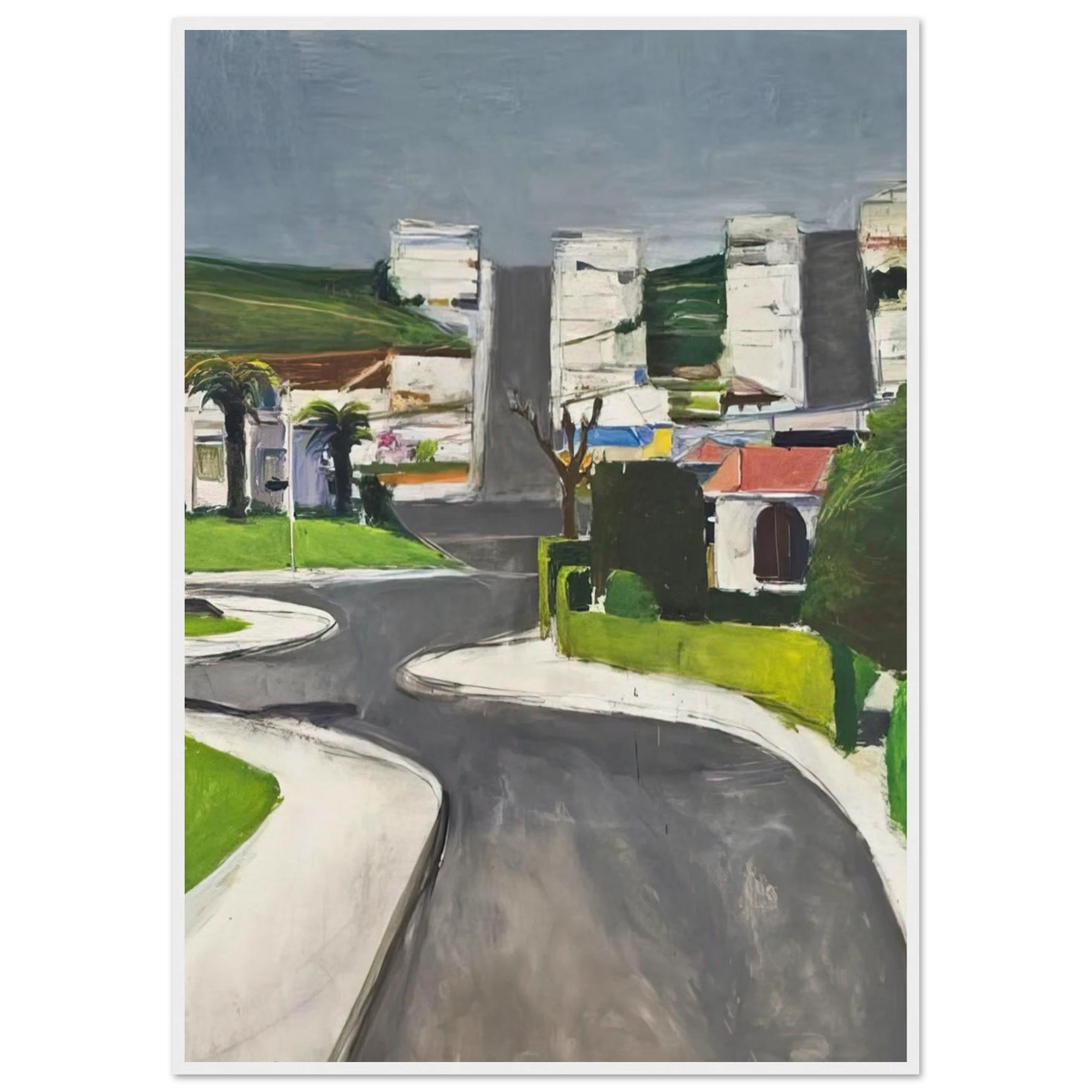 Ingleside Framed Poster | Richard Diebenkorn Framed Prints Wall Art | Richard Diebenkorn Shop