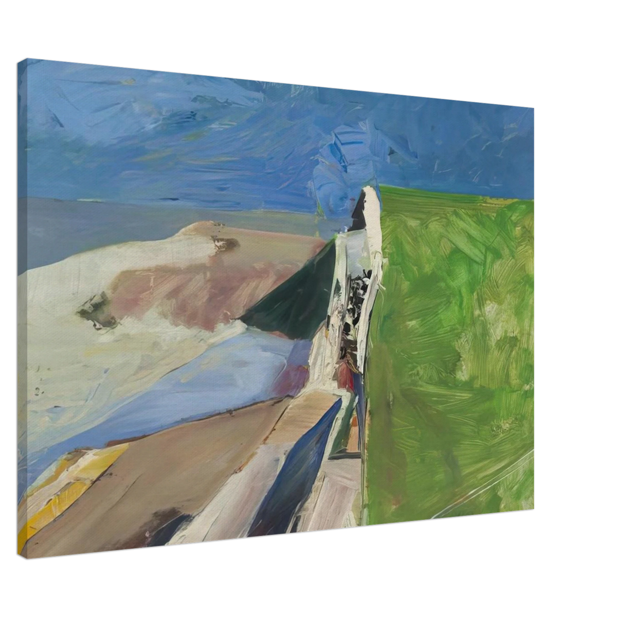 Seawall Canvas | Richard Diebenkorn Canvas | Richard Diebenkorn Shop