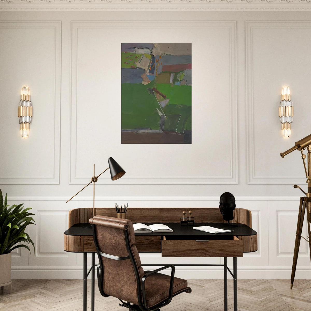 Berkeley #13 Canvas | Richard Diebenkorn Canvas | Richard Diebenkorn Shop