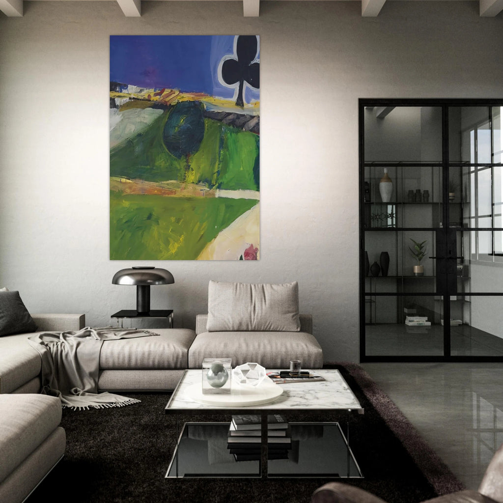 Landscape with Figure Poster | Richard Diebenkorn Poster | Richard Diebenkorn Shop