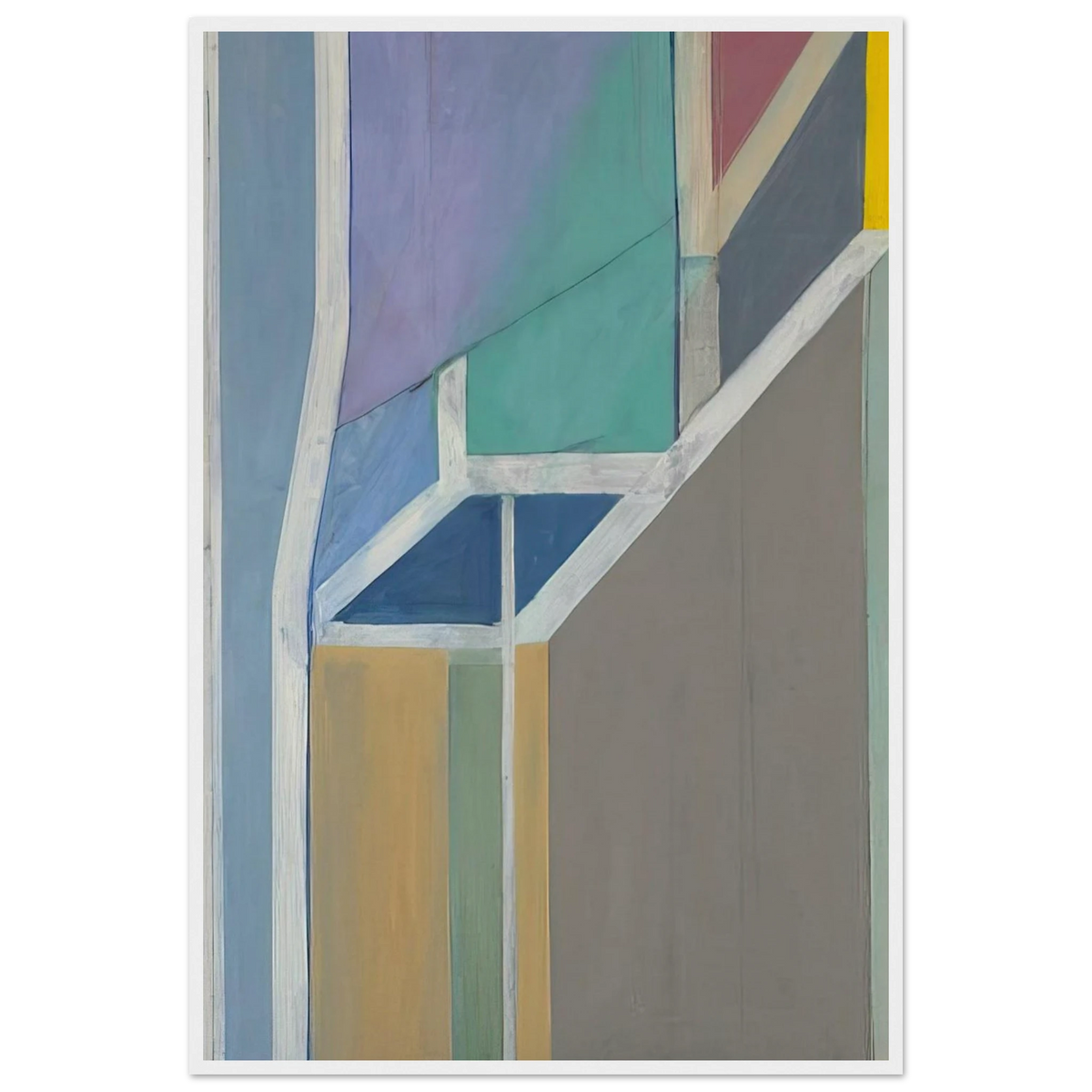 Ocean Park #19 Framed Poster | Richard Diebenkorn Framed Prints Wall Art | Richard Diebenkorn Shop