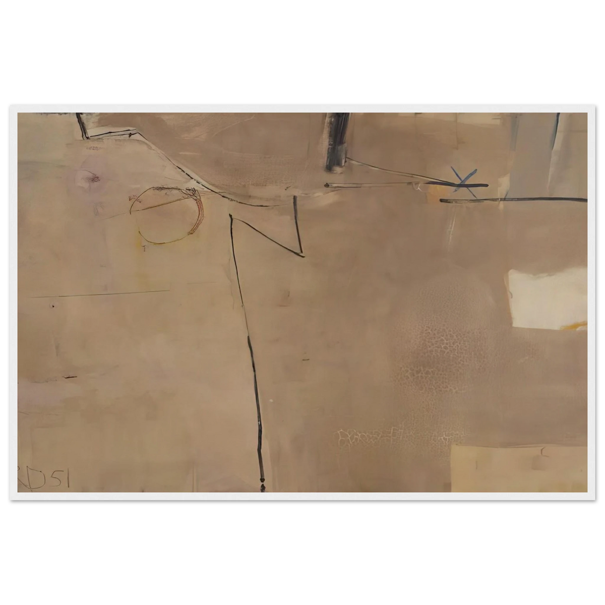 #22 Albuquerque Framed Poster | Richard Diebenkorn Framed Prints Wall Art | Richard Diebenkorn Shop