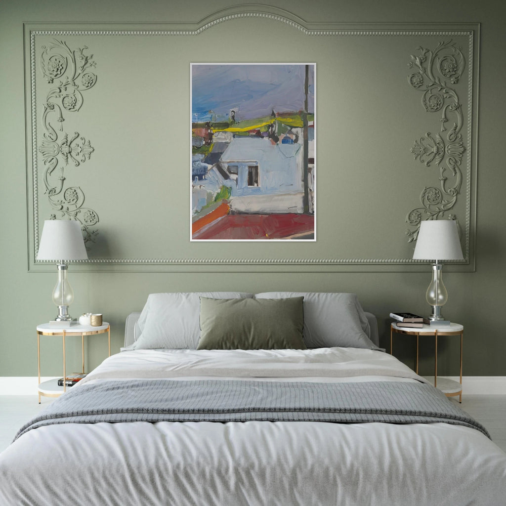 Chabot Valley Framed Poster | Richard Diebenkorn Framed Prints Wall Art | Richard Diebenkorn Shop