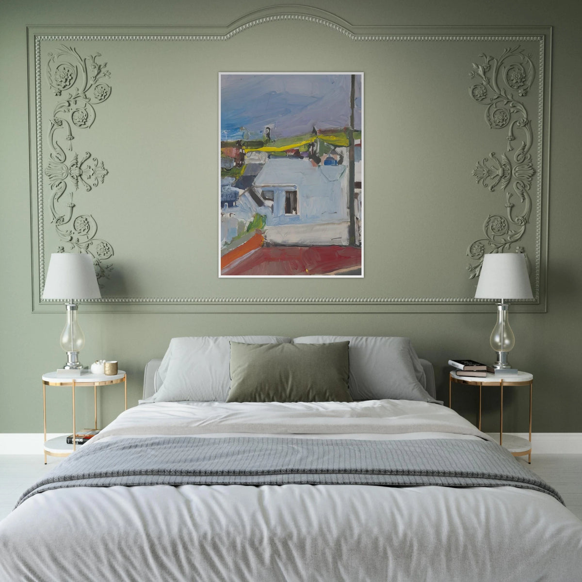 Chabot Valley Framed Poster | Richard Diebenkorn Framed Prints Wall Art | Richard Diebenkorn Shop
