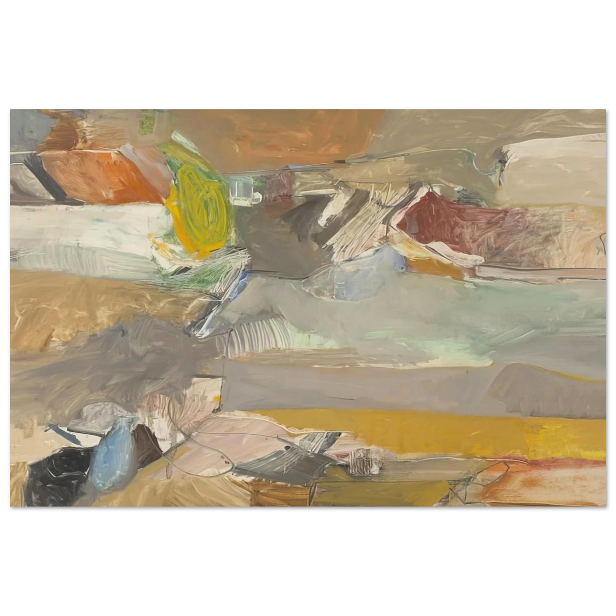Berkeley #46 Poster | Richard Diebenkorn Poster | Richard Diebenkorn Shop