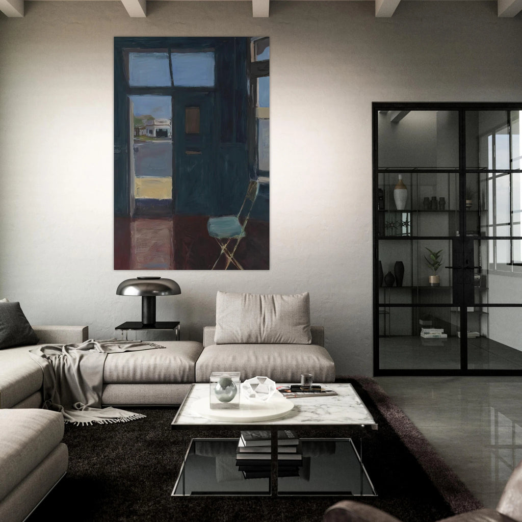 Interior with Doorway Poster | Richard Diebenkorn Poster | Richard Diebenkorn Shop